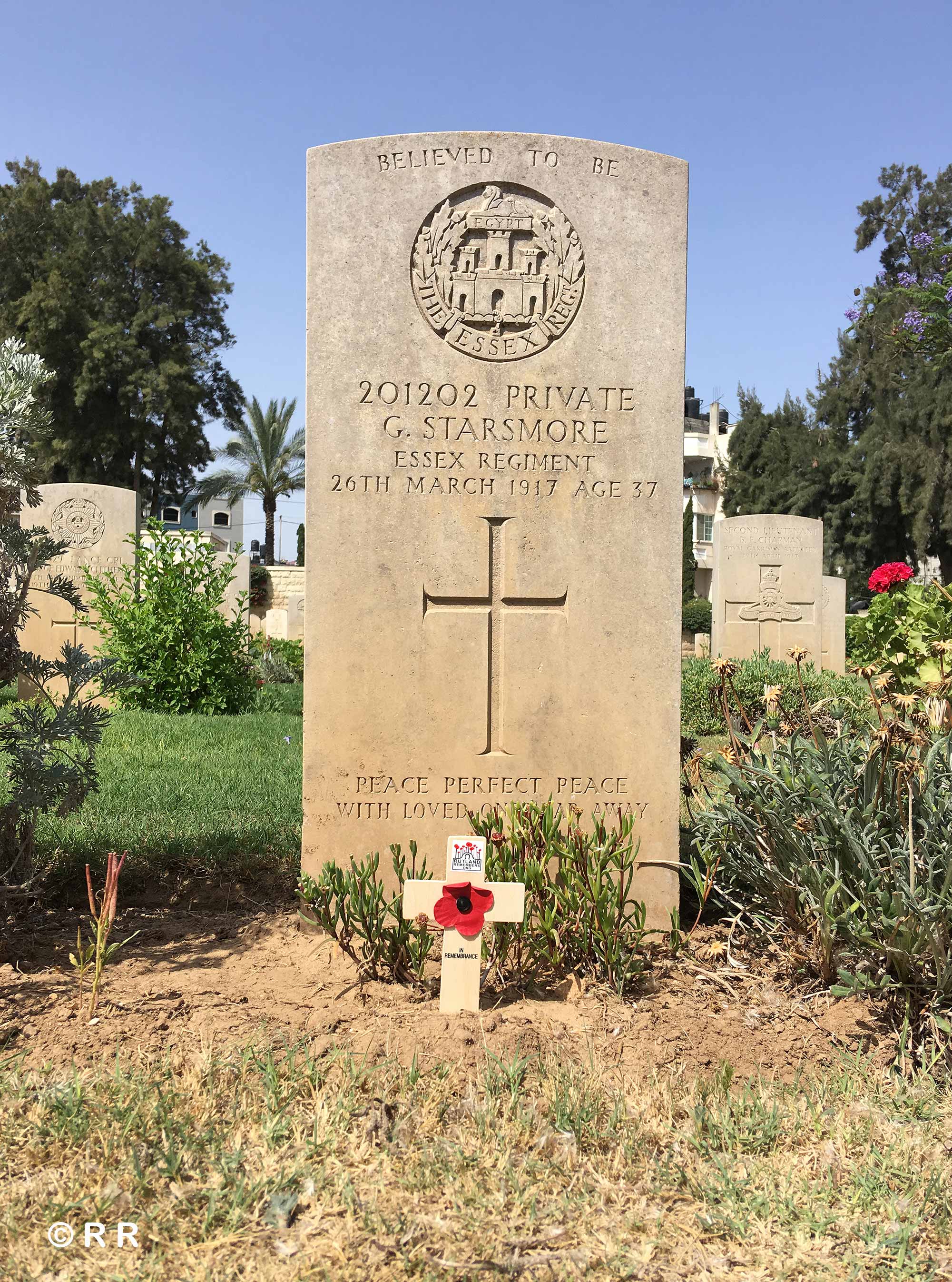 Gaza War Cemetery in Israel and Palestine (including Gaza) | Rutland ...